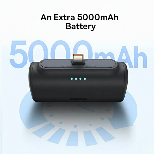 Baseus Compact Fast Charging Power Bank Type-C Edition 5000mAh 20W