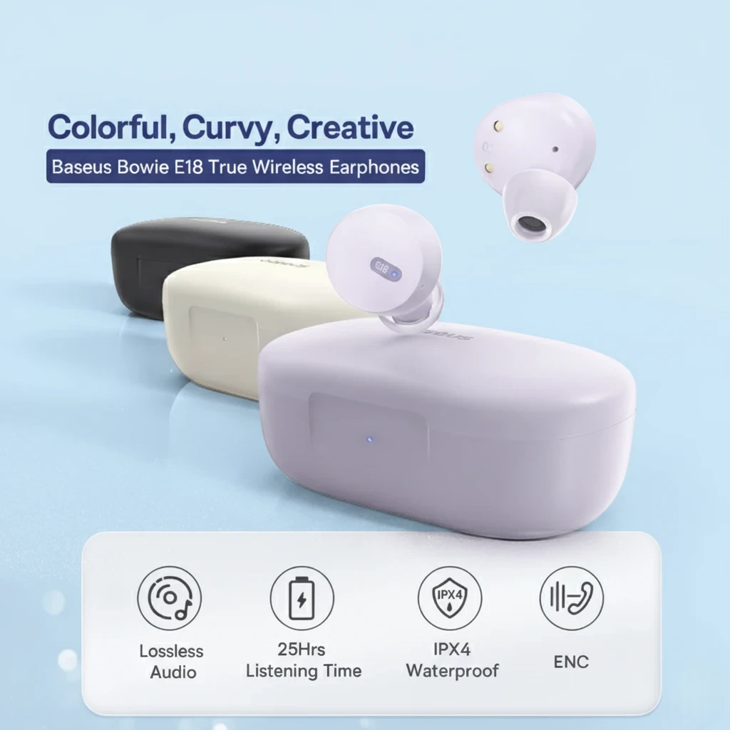 Baseus Bowie E18 True Wireless Earphones