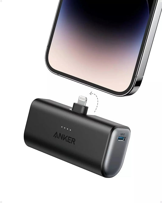 ANKER Nano Power Bank 5000mAh(Built-In Lightning Connector)