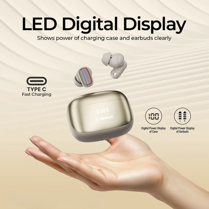 SiGMA Wireless Earbuds A-1 ANC+ENC