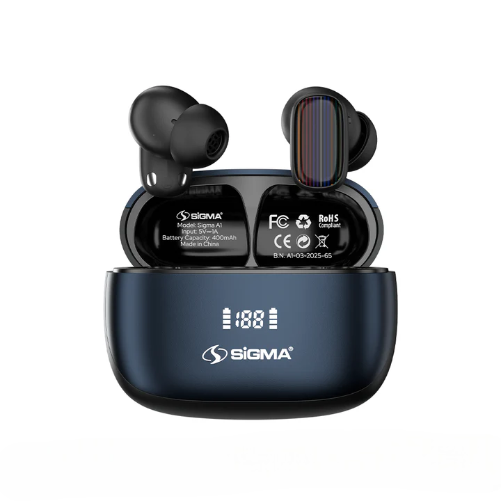 SiGMA Wireless Earbuds A-1 ANC+ENC