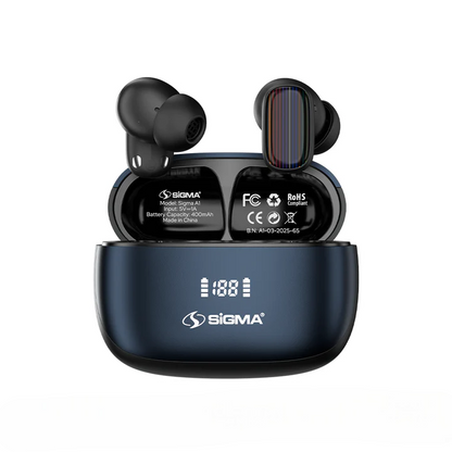 SiGMA Wireless Earbuds A-1 ANC+ENC