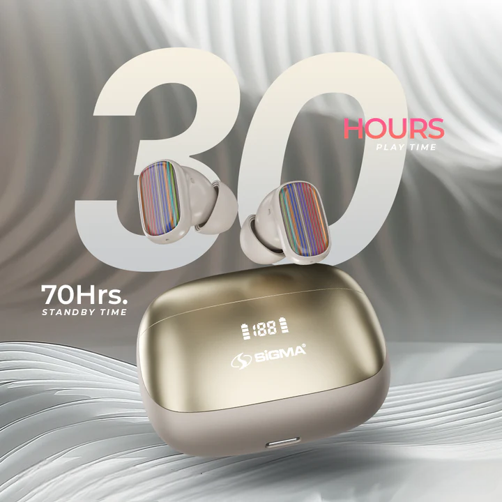SiGMA Wireless Earbuds A-1 ANC+ENC