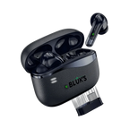 BLUKS Earbuds BX-600 Quad-Mic ANC + ENC AirBuds with 2.4G Dongle