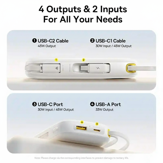 Baseus EnerFill FC31 Qpow 3 Digital Display Power Bank 20000mAh 45W