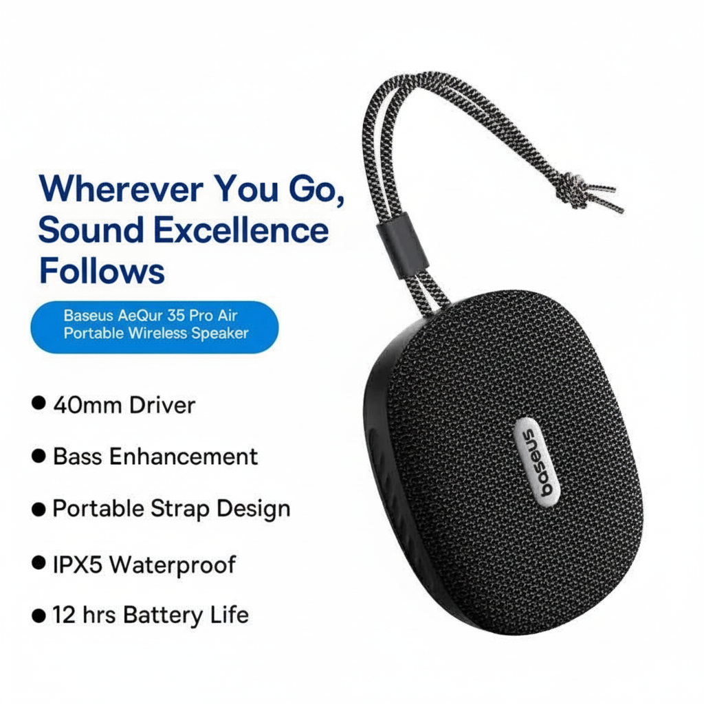 Baseus AeQur 35 Pro Air Portable Wireless Speaker