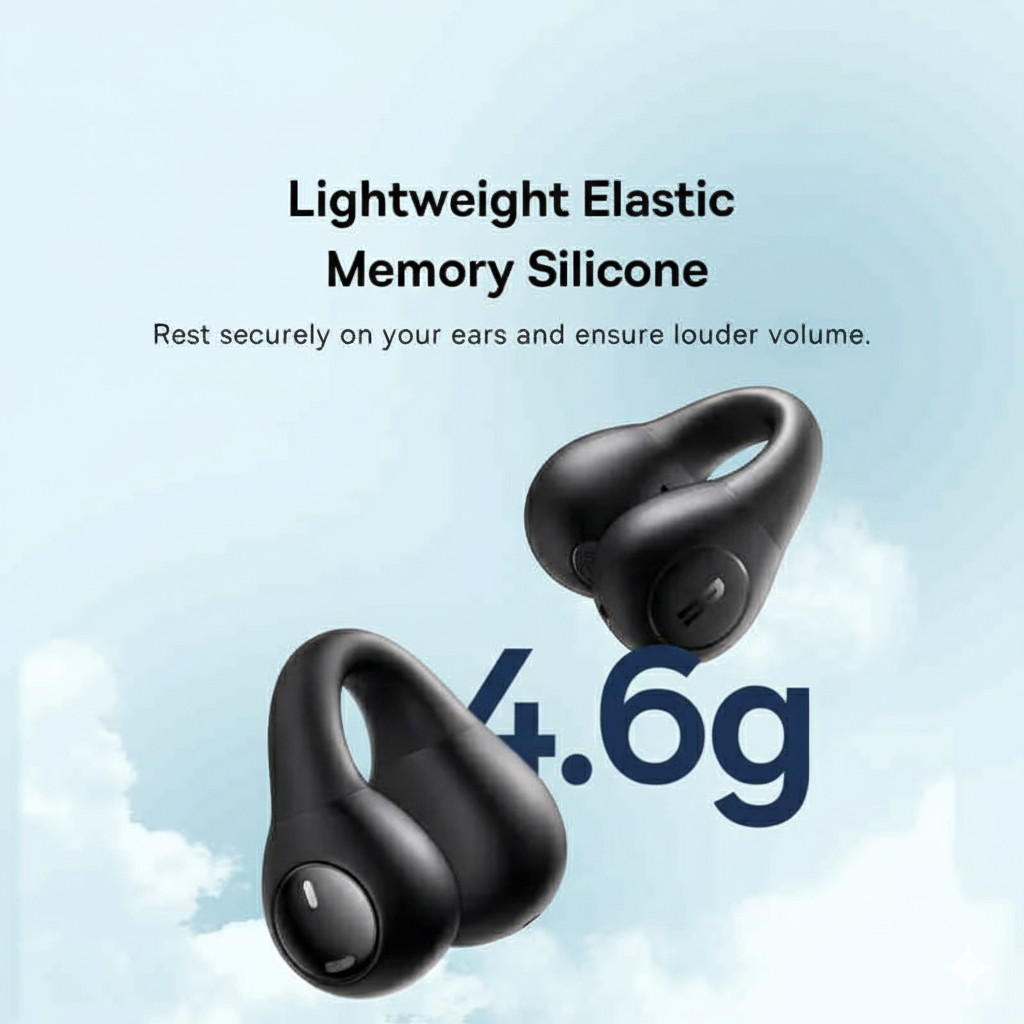 Baseus Bass 15 Clip Open-Ear TWS Earbuds