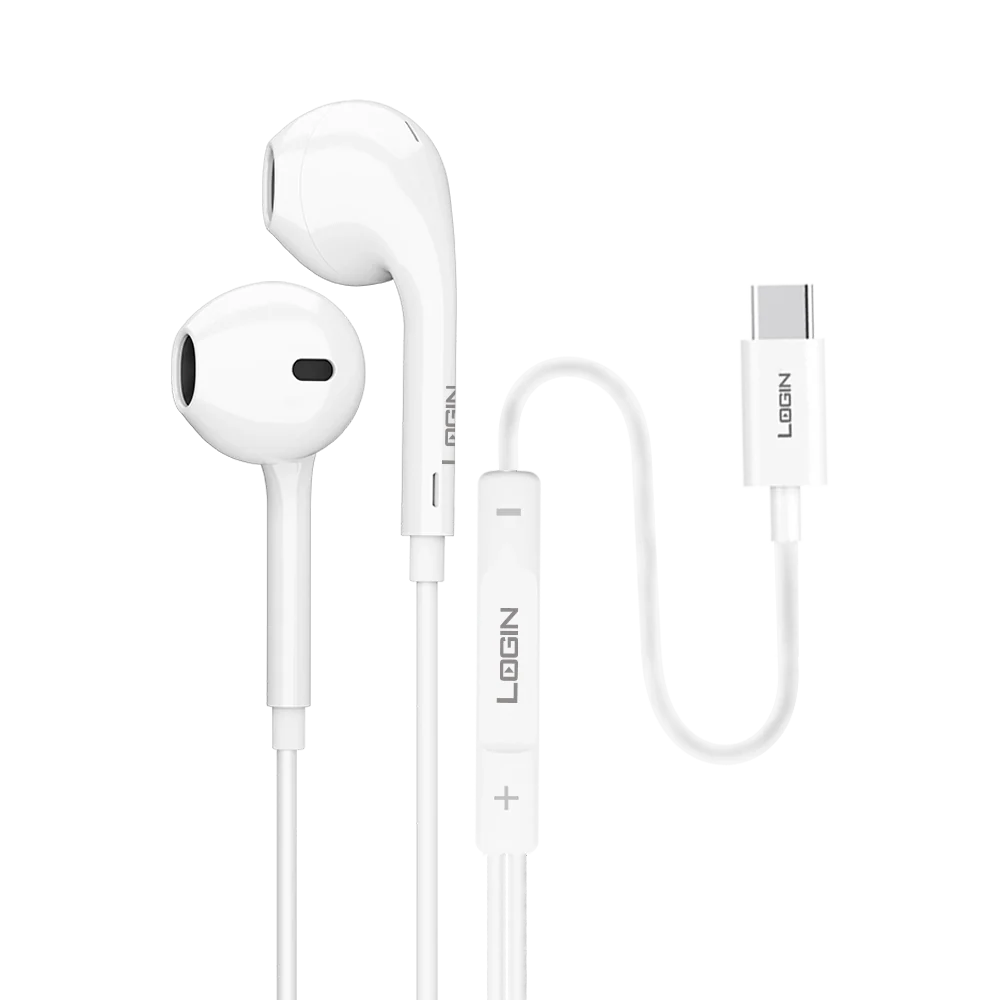 Login L-301 Type-C Handsfree Powerful Sound