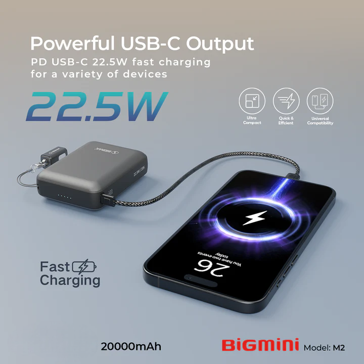 SiGMA M-2 Big Mini Power Bank 20000mAh