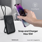 SiGMA Wireless Power Bank 10000mAh SW-17 MagSafe Pro