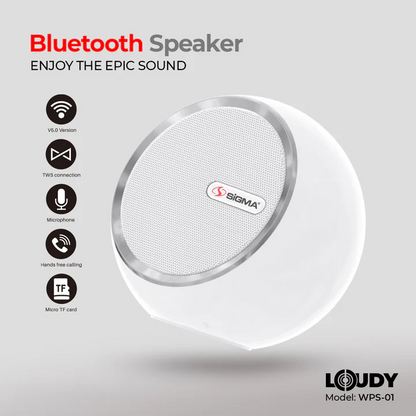 SiGMA Loudy Portable Speaker WPS-01