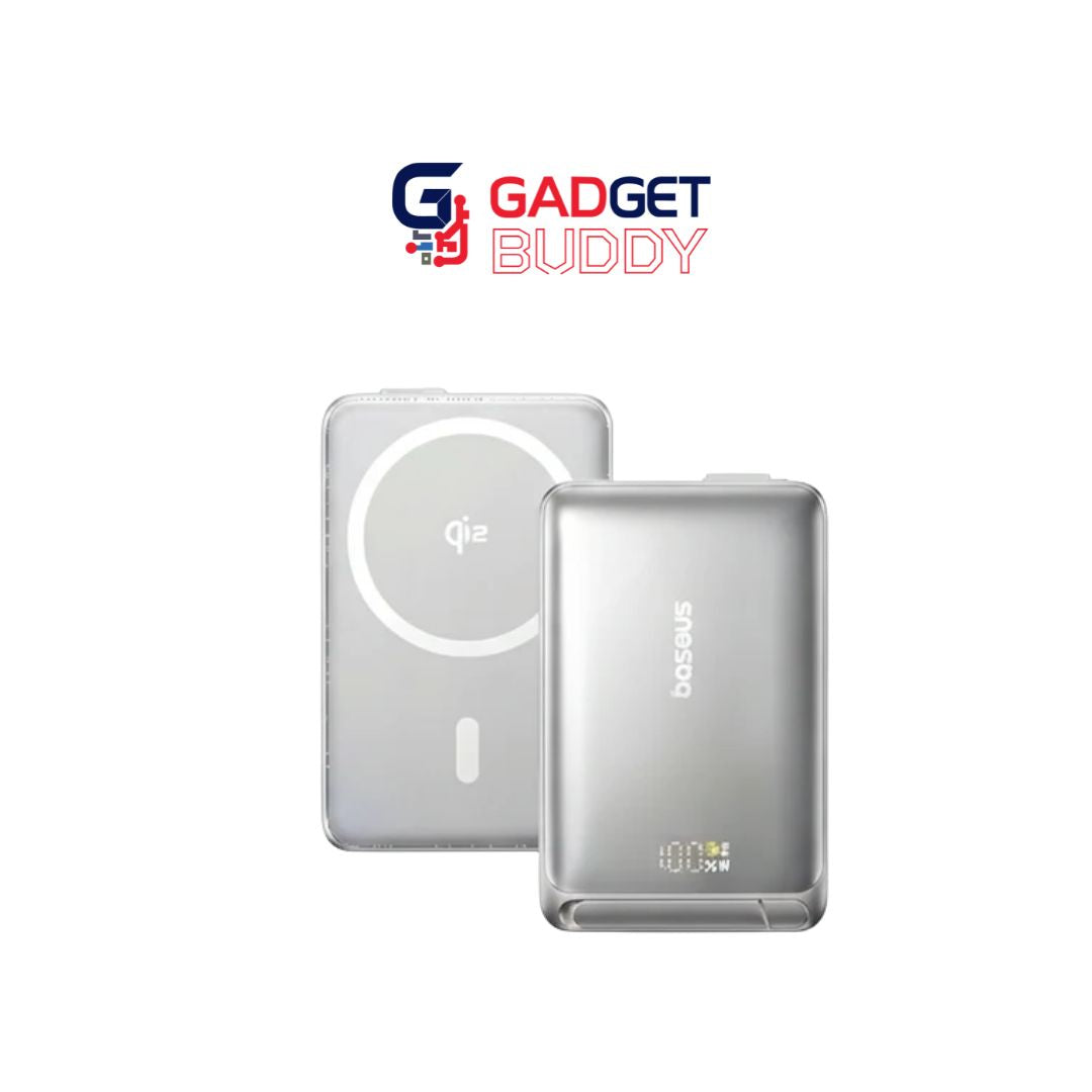 Baseus Nomos Qi2 3-in-1 Magnetic Power Bank 10000mAh 45W
