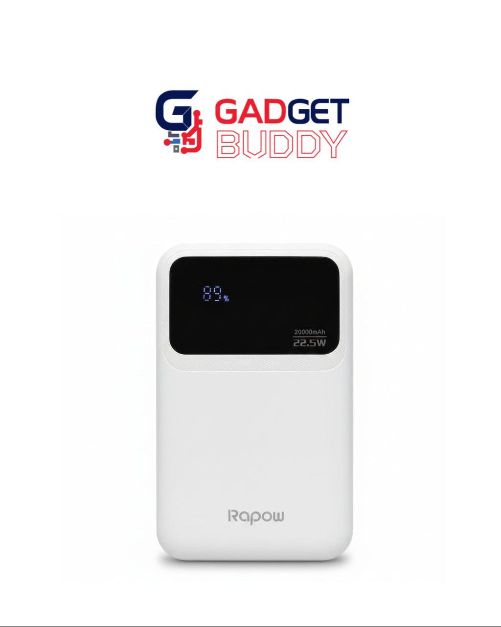 Rapow RP20 Mini Slim & Portable Power Bank – 20000mAh