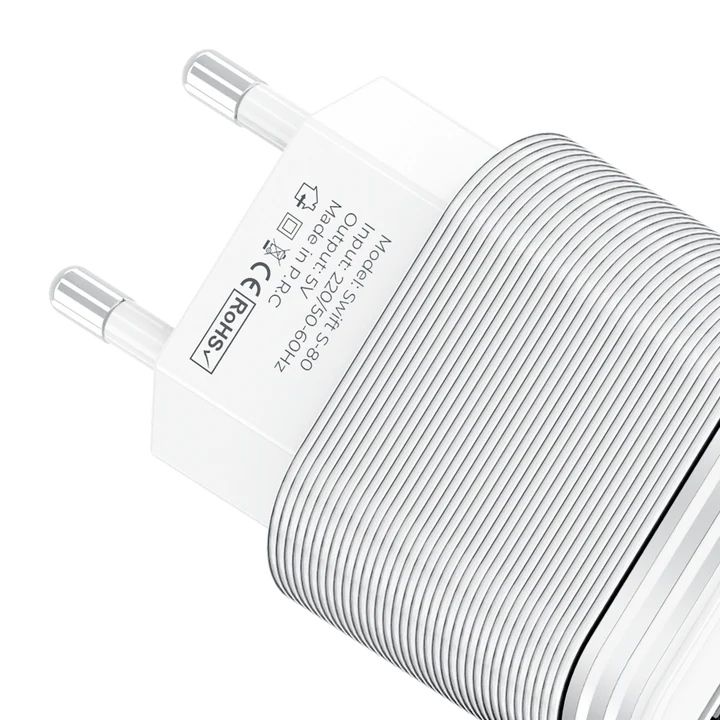 Audionic S-80 Type C 2.1 USB Port Charger