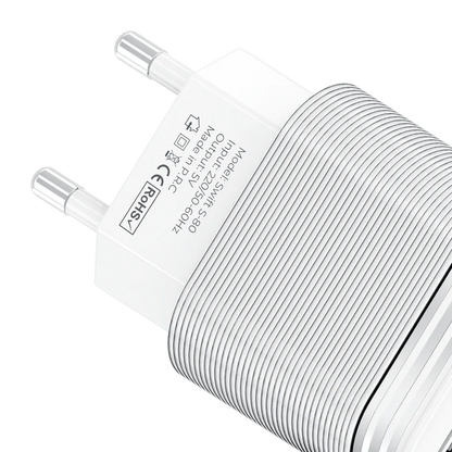 Audionic S-80 Type C 2.1 USB Port Charger